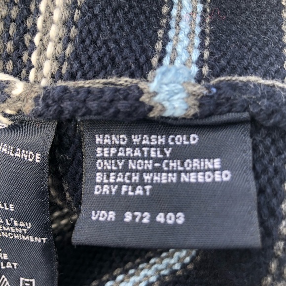 NAUTICA crewneck long sleeve striped cotton sweater, size S - Picture 8 of 8